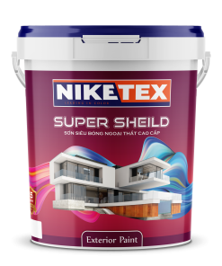 Sơn siêu bóng ngoại thất cao cấp NIKETEX Super Sheild
