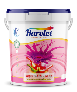 Sơn Nội Thất Trắng Trần HAROLEX Super white ZO 09