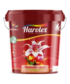 Sơn Siêu Bóng Nội Thất Đặc Biệt Công Nghệ NANO HAROLEX PLATINUM ZO 07