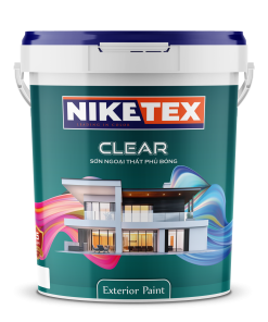 SƠN NGOẠI THẤT PHỦ BÓNG NIKETEX CLEAR