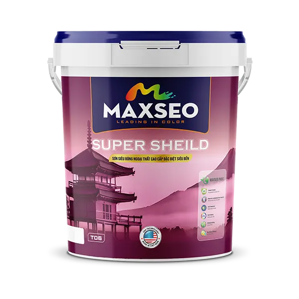 SƠN SIÊU BÓNG NGOẠI THẤT CAO CẤP MAXSEO M06