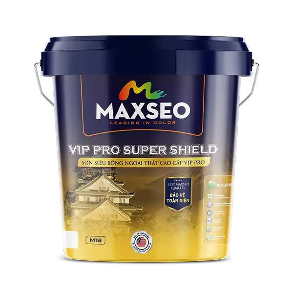 SƠN SIÊU BÓNG NGOẠI THẤT CAO CẤP VIP PRO MAXSEO M16